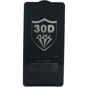 Защитное стекло 30D для Samsung A22s (Черный)