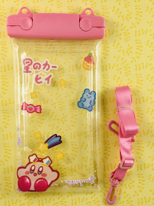 Универсальный водонепроницаемый чехол для смартфонов с шариками (Розовый)