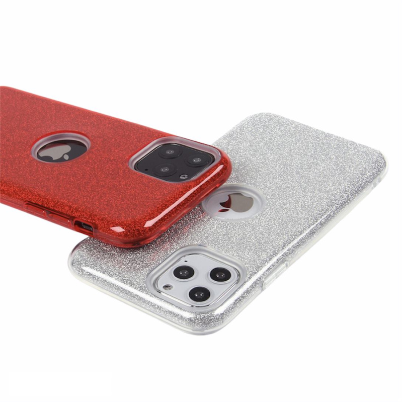 Накладка силиконовая для IPhone 11 pro с блестками