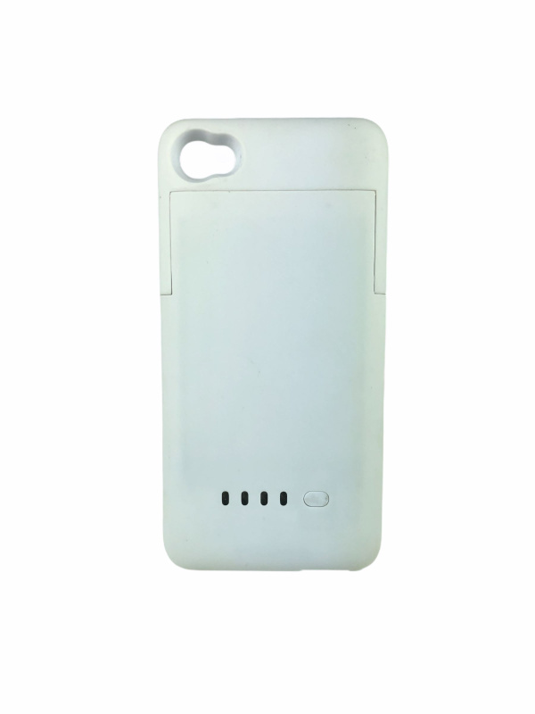 Чехол с дополнительным аккумулятором External Battery на 1900mAh для iPhone 4/4S белый