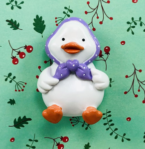 Попсокет Уточка в платке