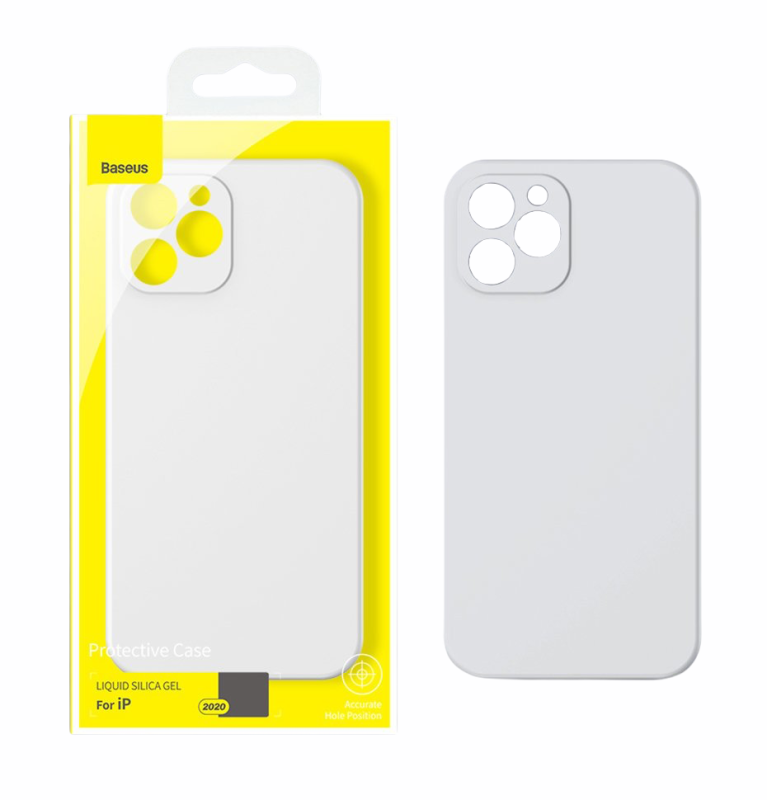 Накладка Baseus Liquid Silica Gel Protective Case для iPhone 12