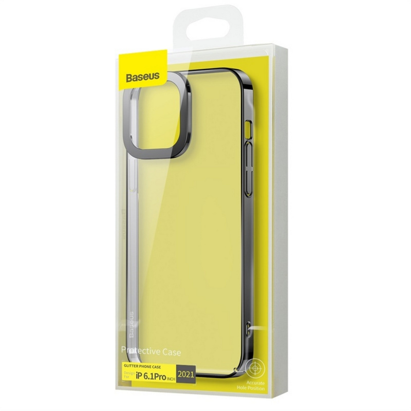 Накладка силиконовая Baseus Glitter Case для iPhone 13