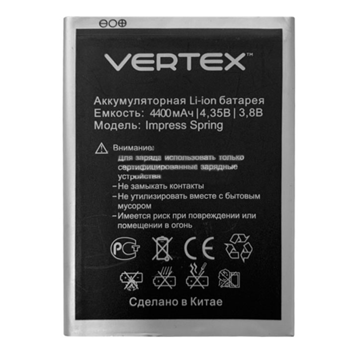 Аккумулятор Vertex Impress