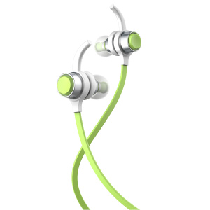 Беспроводные внутриканальные наушники Baseus B16 зеленые