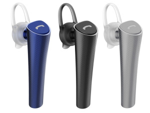 Беспроводная гарнитура ROCK TORCH Разговор 4 час / Зарядка 2 часа/ Музыка 3.5 часа (Cерый)