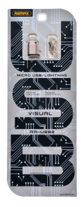 Переходник REMAX RA-USB2 OTG с Micro USB  на Lighting 