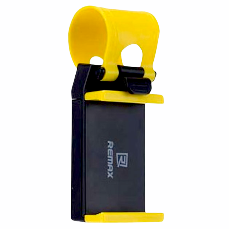 Держатель на руль REMAX RM-C11 для телефонов (5.5) желтый