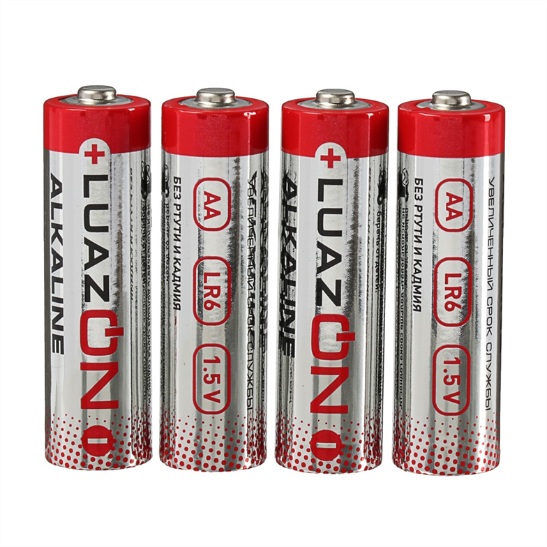 Батарейка алкалиновая LuazON LR6 AA