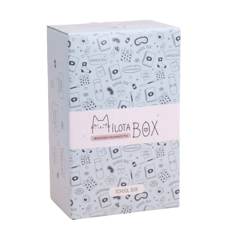 Подарочная коробка MilotaBox School с сюрпризом mini