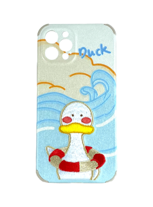 Накладка силиконовая для iPhone 12/12Pro Duck