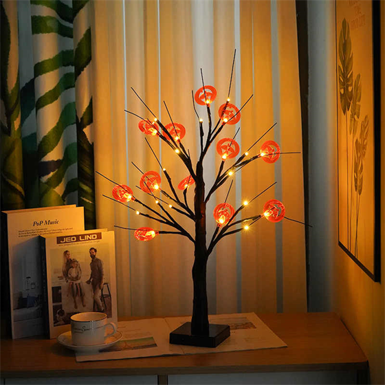 Светильник настольный LED Дерево Хэллуин