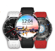 Умные часы-телефон KW88 512 МБ/ 4 ГБ 2.0MP/ 350mAh/ Android/ iOS белый ремешок