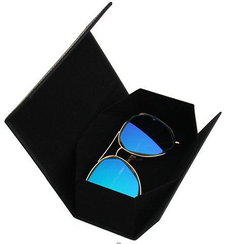 Футляр для очков пвх и бархат внутри