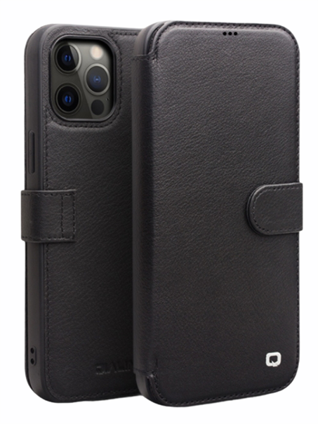 Чехол книжка Qialino Business flip wallet with для  iPhone 12 pro max