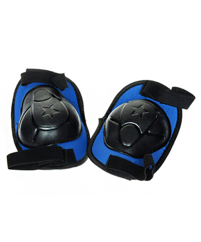 Комплект защиты OT-2011 для катания на роликах,детский, размер S синий