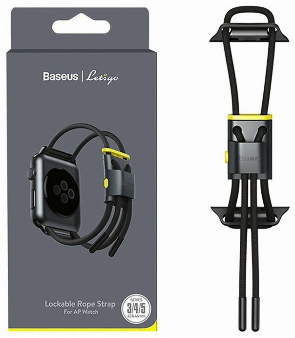 Ремешок для Apple Watch 38/40 мм Baseus Lets go Lockable Rope Strap