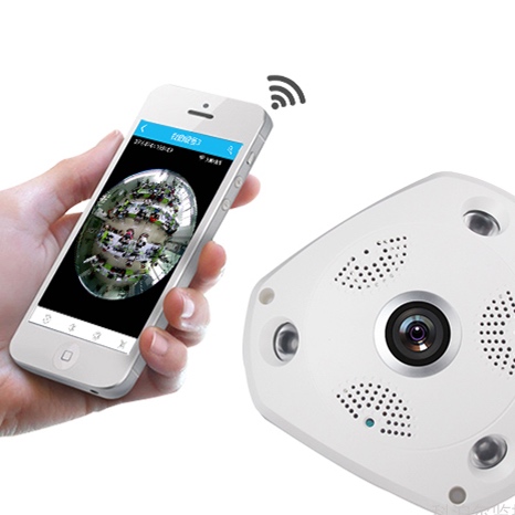 Панорамная IP камера 3D Panoramic VR-360A голос.связь/Micro до 32гб/Wi-Fi/And&iOS
