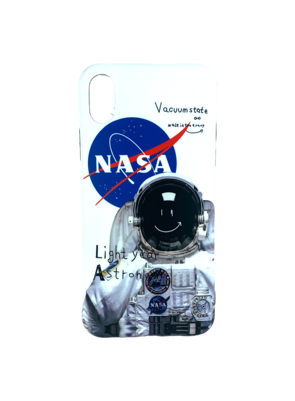 Накладка силиконовая ТПУ для iPhone X/XS  NASA