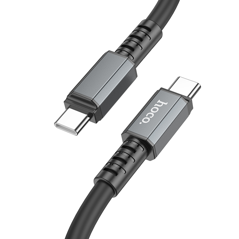 Кабель Hoco X85 USB 3.0A 60W для Type-C Type-C 1м (Черный)