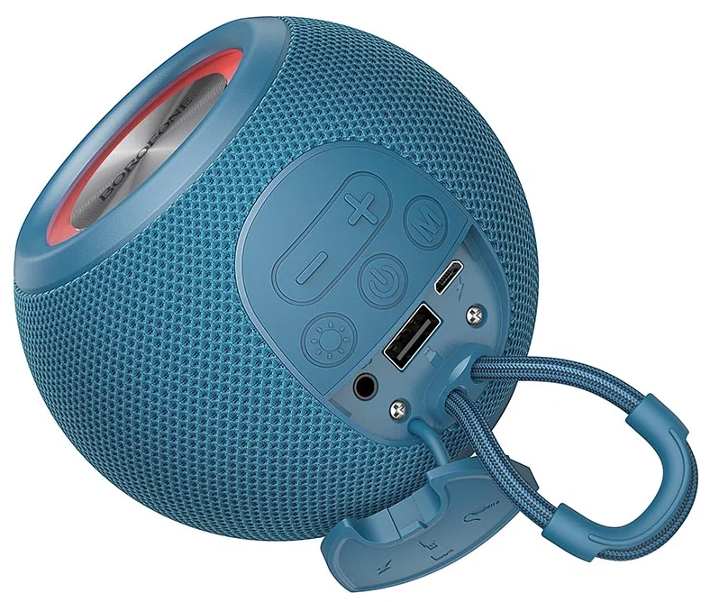 Колонка Borofone BR23 Bluetooth 5.1 5W 1200mAh (Темно-синий)