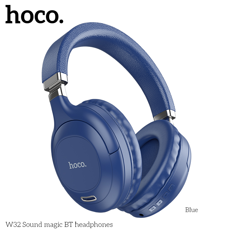 Беспроводные накладные наушники Hoco W32 Sound magic BT headphones