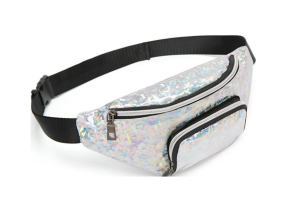 Сумка женская на пояс голографическая Jastle B271