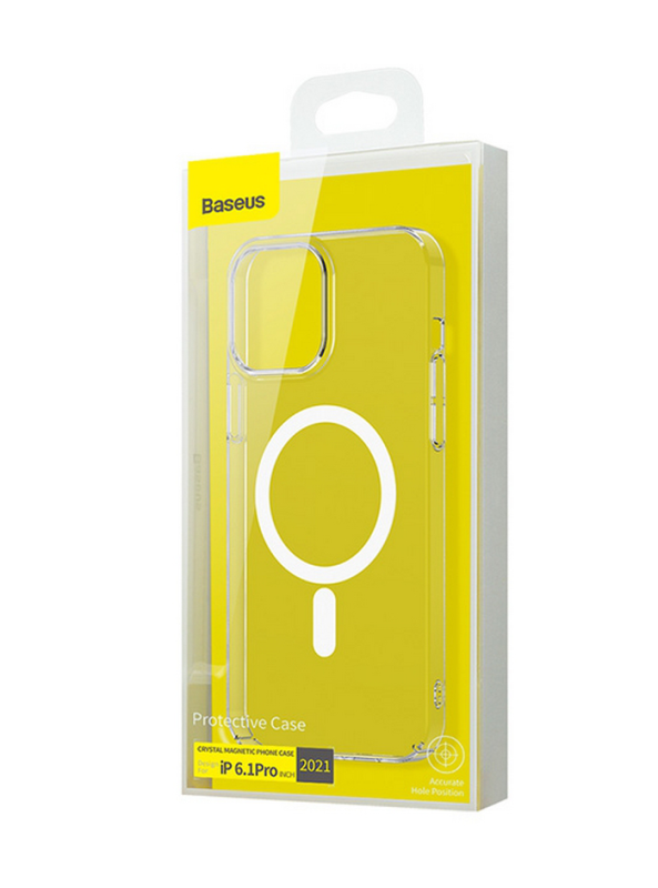 Накладка силиконовая Baseus Crystal Magnetic Phone Case для iPhone 13 Накладка силиконовая Baseus Crystal Magnetic Phone Case для iPhone 13