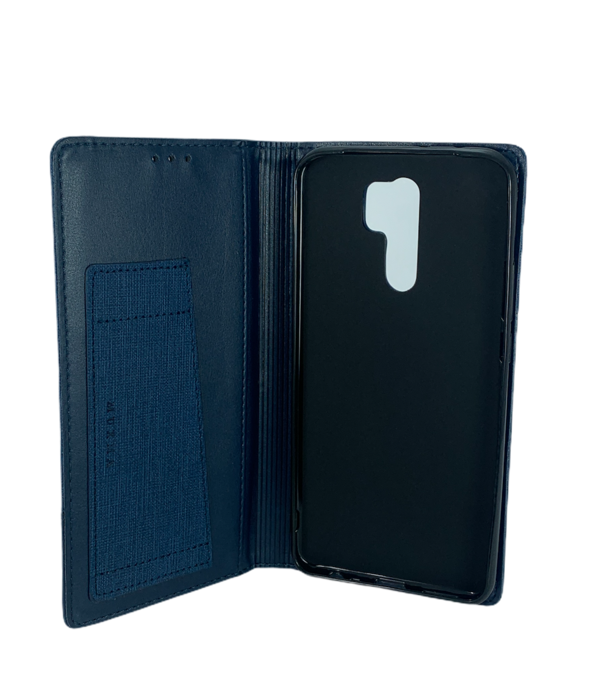 Чехол-книжка для Xiaomi Redmi 9 с кармашком для карты