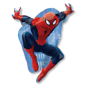 Шар фольгированный большой "Человек-паук" (лента+гелий)
