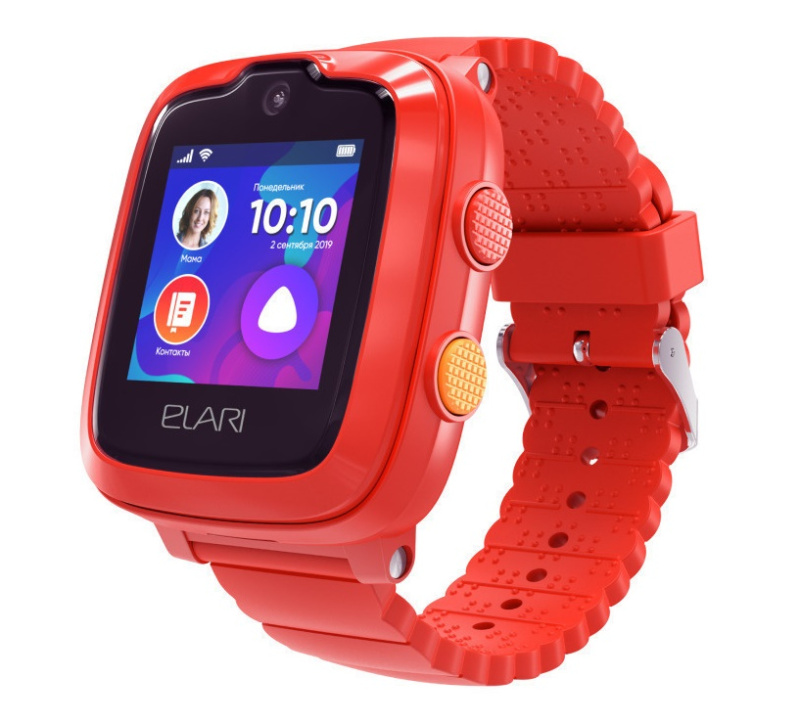 Детские часы телефон ELARI KidPhone 4G с Алисой
