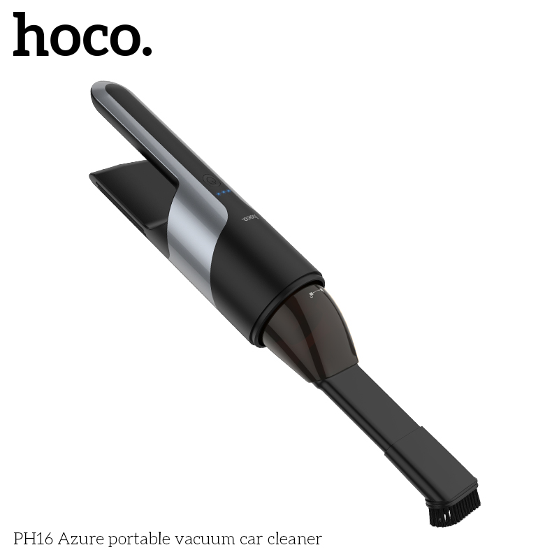 Автомобильный пылесос Hoco PH16 Azure portable vacuum car cleaner