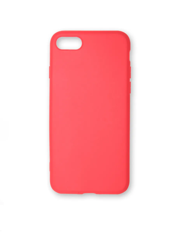 Накладка силиконовая Soft-touch с вырезом под камеру для iPhone 7/8/SE