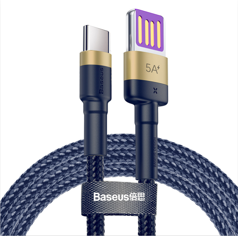 Кабель Baseus Cafule HW Quick Charging 40W Data cable USB Double-sided Blind Interpolation Type-C 1m
