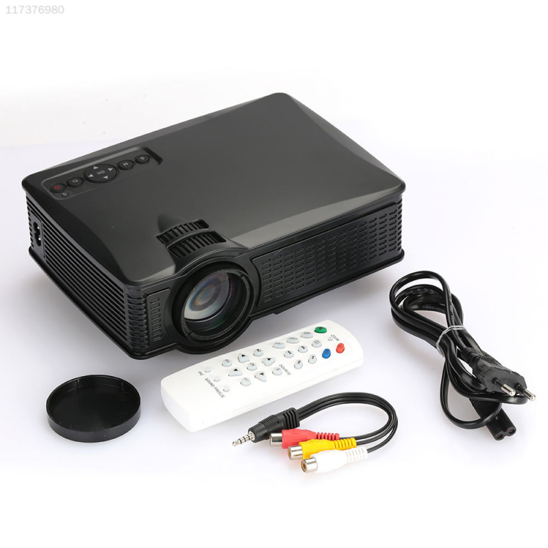 DLP проектор SD50+ 1500Lumens/ 840x480/ 1080p/ USB/ HDMI/ AV/ VGA/ AUX 