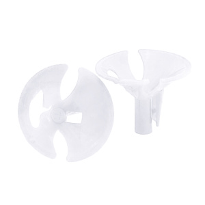 Держатель-зажим д/Шаров D 5 мм Белый