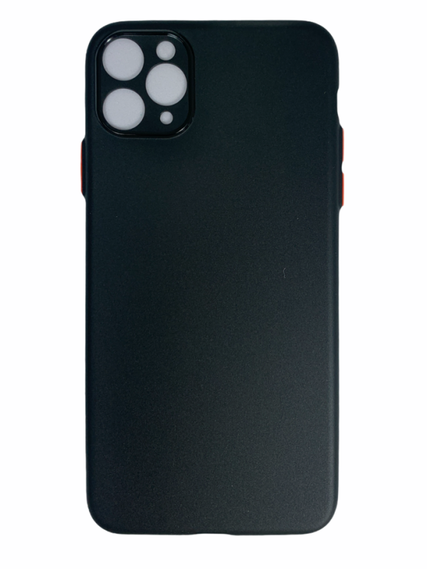 Накладка силиконовая с цветными кнопками  для IPhone 11 pro max