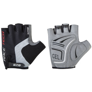 Велоперчатки STG Al-03-176 X81535 черно-серые