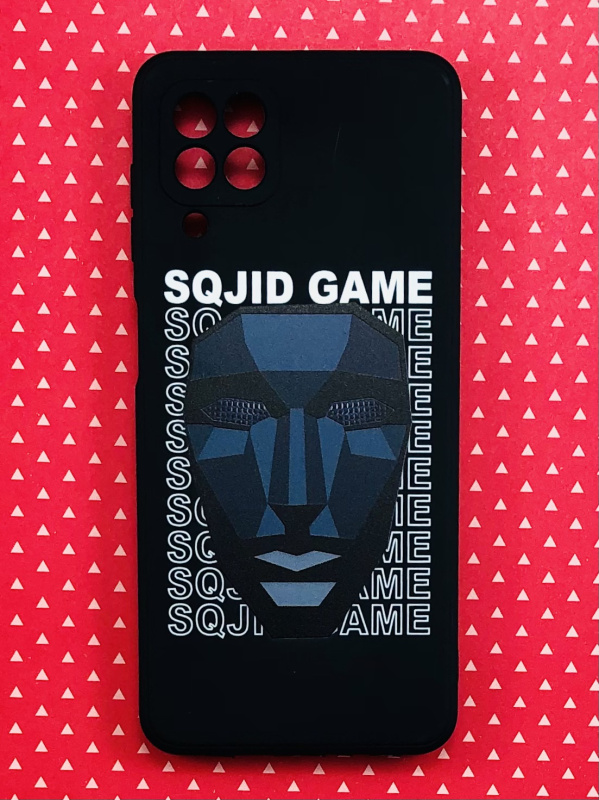 Накладка силиконовая Игра в кальмара для Samsung A22