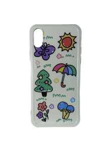 Накладка  для iPhone X/XS Зонтик