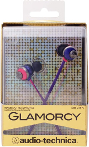 Внутриканальные наушники Audio-Technica Glamorcy ATH-CKF77 PPL