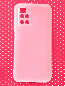 Силиконовый чехол Soft Touch для Xiaomi Redmi 10 (Белый)