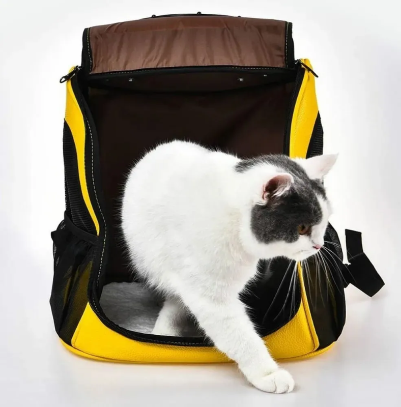 Рюкзак сумка для животных Xiaomi Little Beast StarPet School Bag Breathable Space (Темно-коричневый)