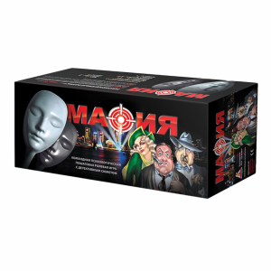Настольная игра Мафия Подарочный набор в коробке от 16 лет