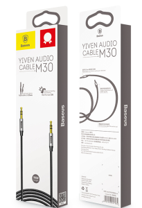 Кабель Aux 3.5mm Baseus Yiven M30 1.5m