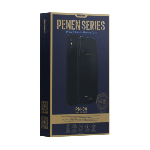 Чехол с дополнительным аккумулятором Remax PN-04 4000mAh для iPhone XS Max черный