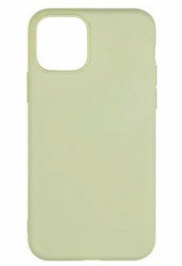 Силиконовый чехол с закрытым низом для iPhone 15 (Индиго)