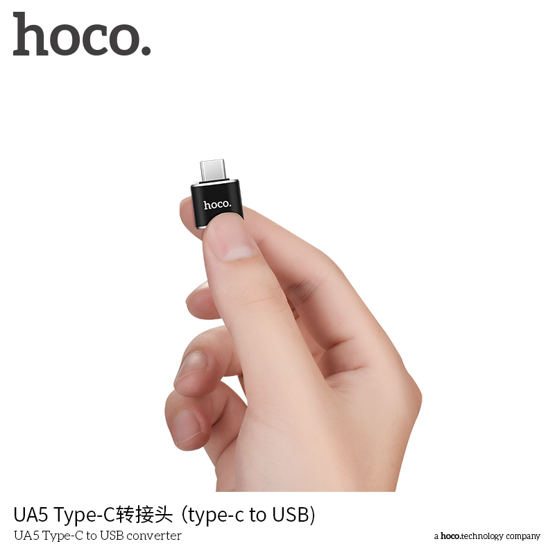 Адаптер Hoco UA5 Type-C to USB converter