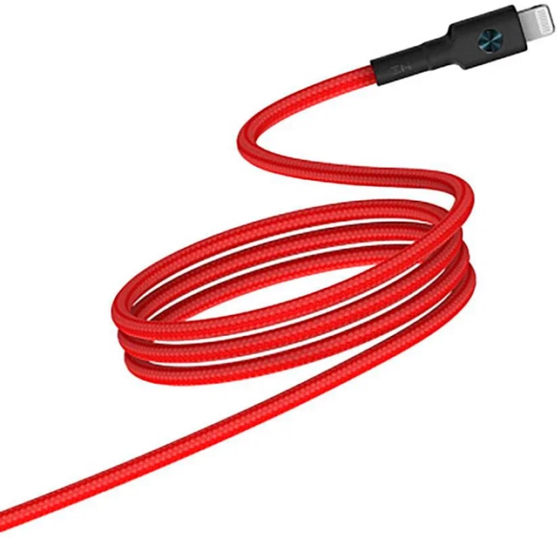 Кабель нейлоновый ZMI для Lightning to Type-C 1.2м (Красный)