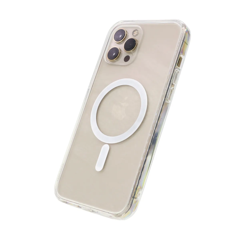 Накладка силиконовая REMAX Crystal Series поддержка Magsafe Magnetic RM-1690 для iPhone 12 / 12 Pro